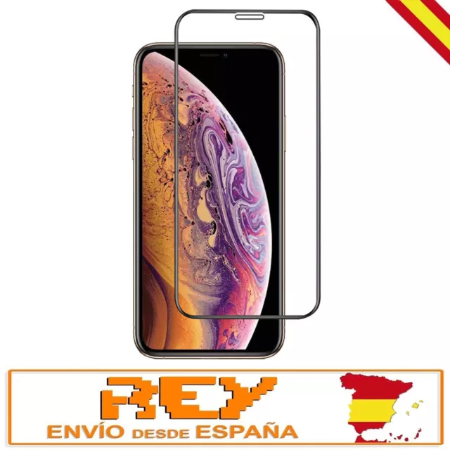 Cristal Templado Completo 3D 5D IPHONE XS MAX - 11 PRO MAX Curvo Negro p948 vr