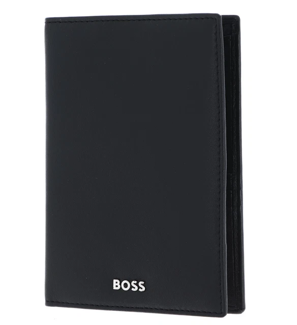 HUGO BOSS CASO di identificazione Classic Smooth Passport Case Black