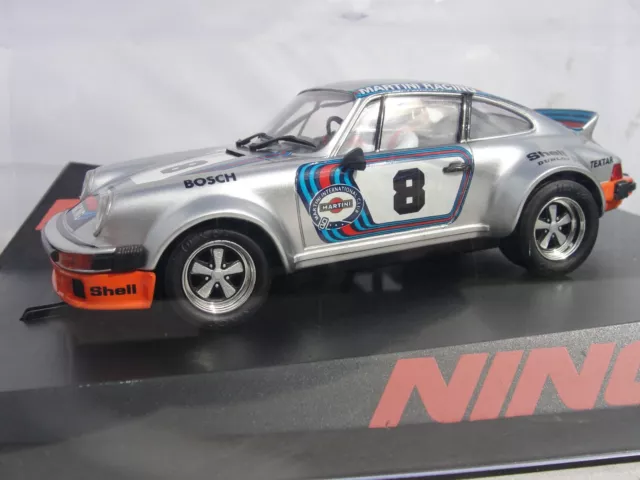 Ninco Porsche 934 'Martini' Silber #8 1:32 Slot Neu Alter Lager Verpackt