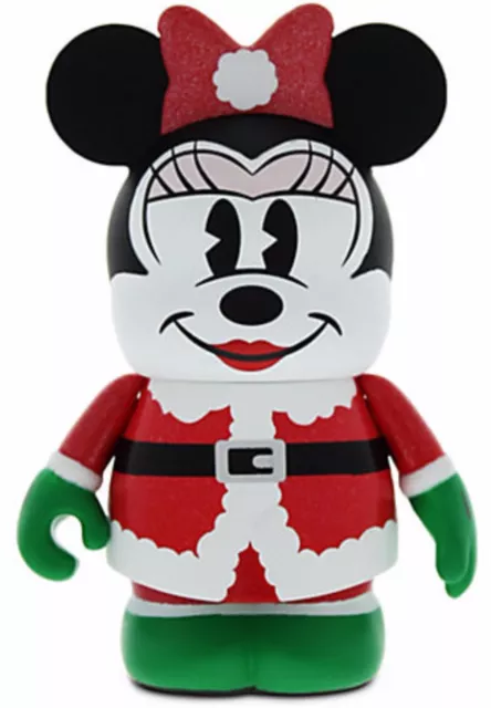 Disney Christmas Exclusives Series Vinylmation ( Santa Minnie Mouse )