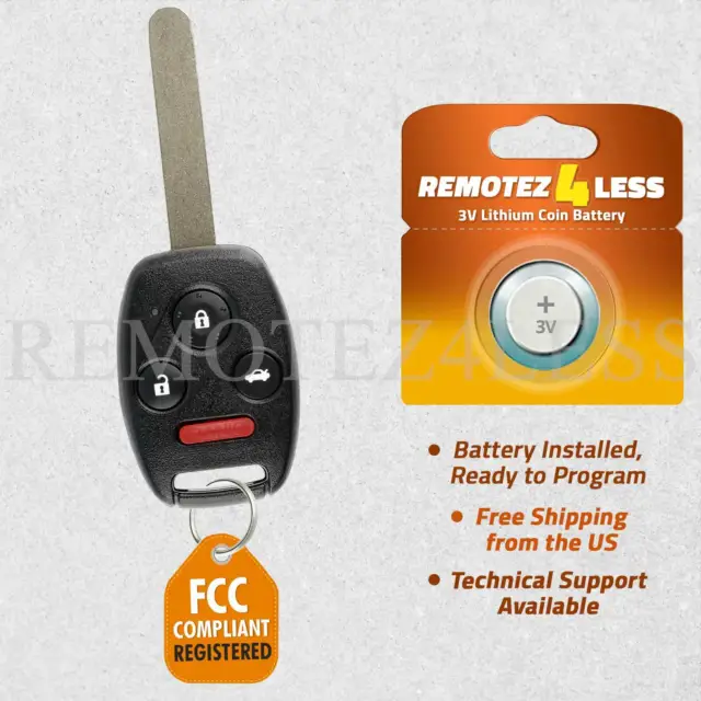 Replacement for Honda Accord Pilot Keyless Entry Remote Car Control Key Fob