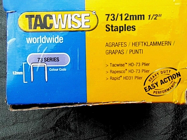 Tacwise(R) 73/12 verzinkte Heftklammern - 500