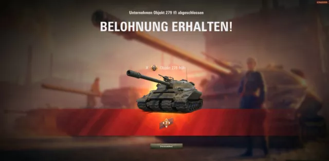 World of Tanks Missionen T55A/260/Excalibur/Chimera/279(e)