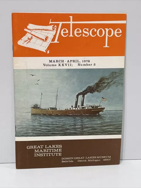 Telescope Journal Great Lakes Maritime Institute Dossin Museum 1978 Number 2
