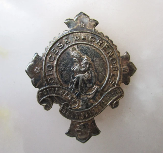 Insigne Original Société De Secours Mutuels Les Amis De Paris (1900-1930)