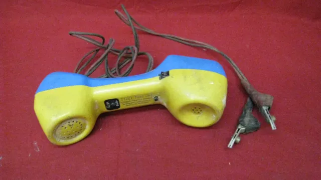 Vintage Harris Dracon Division TS21 Buttset Test Telephone Handset #2