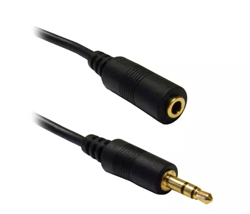 50FT 3.5mm Audio Extension Cable Aux Stereo Jack Male to Female  iPhone iPad MP3