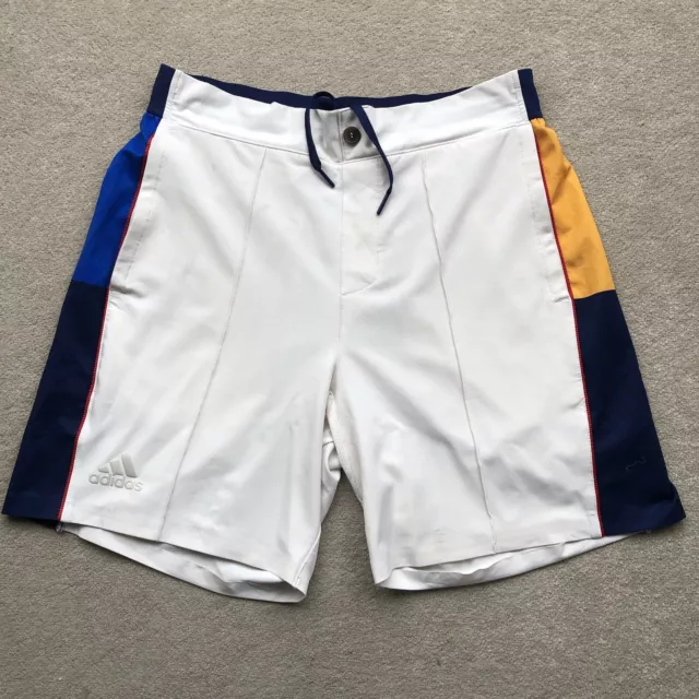 Adidas Pharrell Williams Climalite Tennis Shorts White Size W30-34”