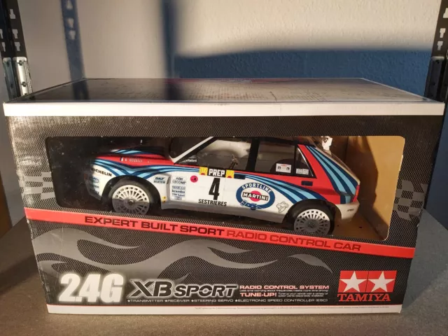 TAMIYA LANCIA DELTA INTEGRALE 46608 TT-01E RC XBpro RTR Fertigmodell *NEU* *OVP*