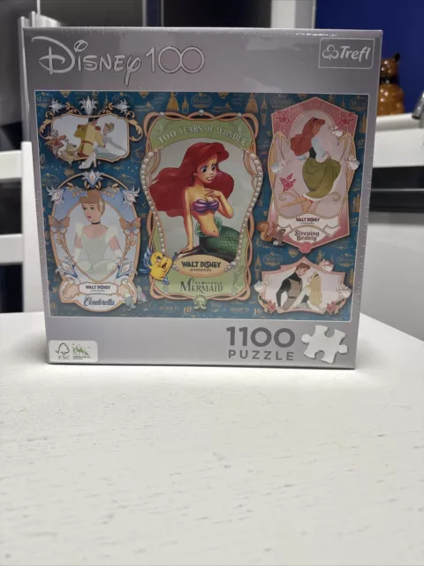 Trefl 200 Piece Kids Disney Happy World Of Princesses Magical Jigsaw Puzzle  NEW