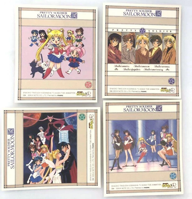 Pretty Guardian Sailor Moon Cassette Index Card Japanese Anime