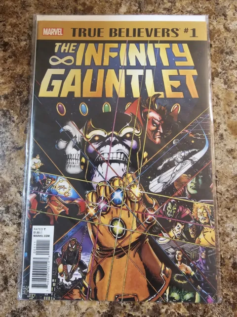 True Believers Infinity Gauntlet #1 (2018) Marvel Comics NM