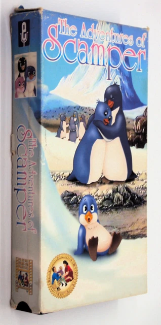 THE ADVENTURES OF SCAMPER VHS Animated Antarcitc Penguins Feature Films ...