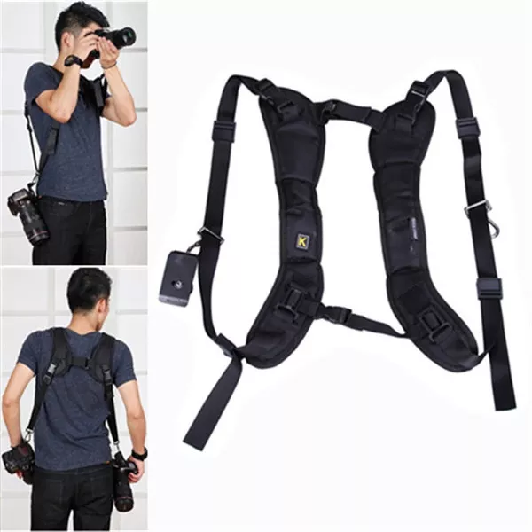 Quick Rapid Double Shoulder Sling Belt Strap f 2Digital DSLR SLR Camera HOT SALE