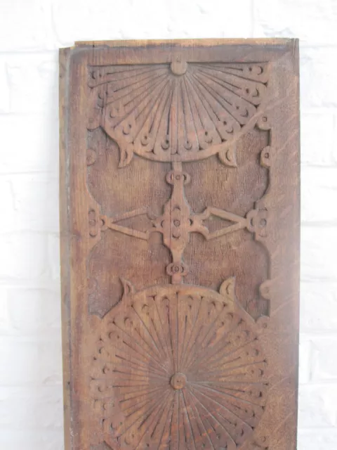 Antiques  Handcarved Wooden Pediment    French 19Th Century