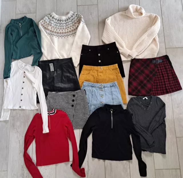 XL Pacchetto Abiti Ragazze Età 9-12 Anni Next George NewLook Primark Bluezoo F&F