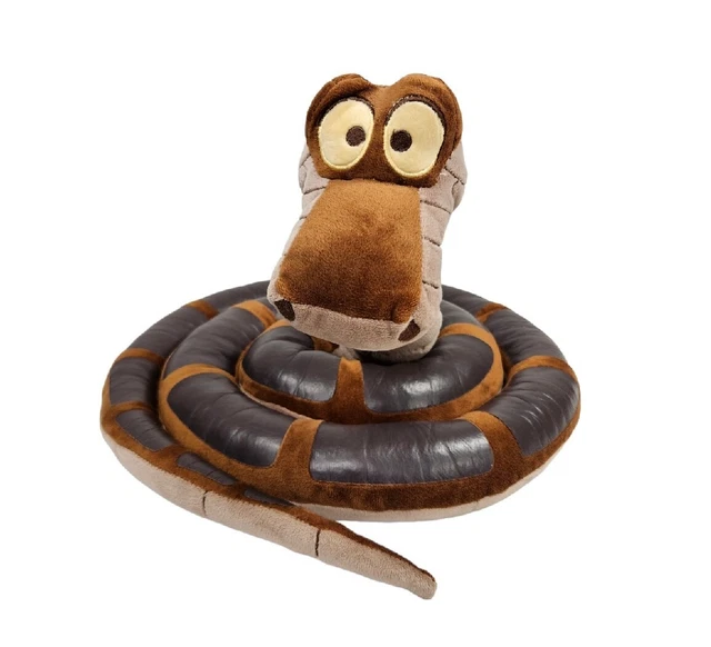 DISNEY STORE JUNGLE Book Kaa Python Snake Plush Stuffed Animal Toy $74. ...