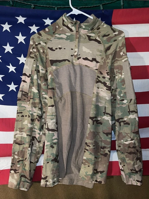 USGI Multicam OCP Army Tactical Combat Shirt TYPE II Flame Resistant Medium  G1
