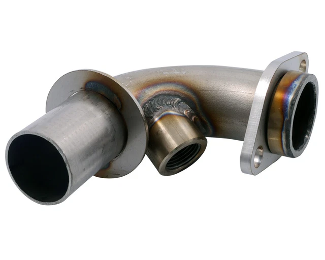 Collecteur SIP pour Vespa GTS en acier inoxydable, pour sonde lambda