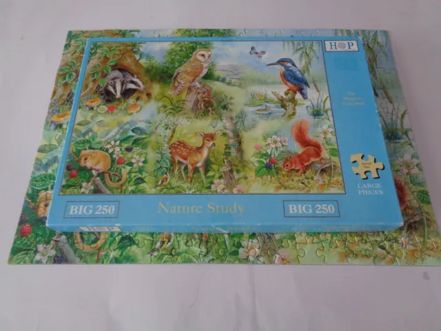Hop House Of Puzzles Nature Study 250 Big Piece Jigsaw Puzzle Away Until 4/3/24