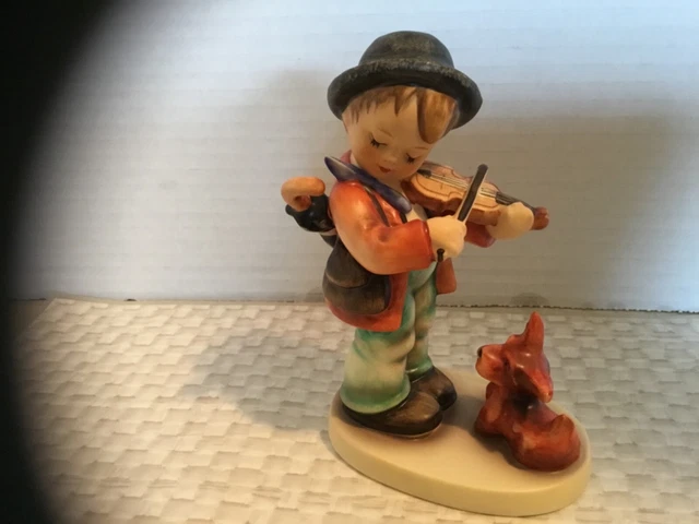 Goebel Hummel "Puppy Love"  Figurine W. Germany Signed G. Skrobek