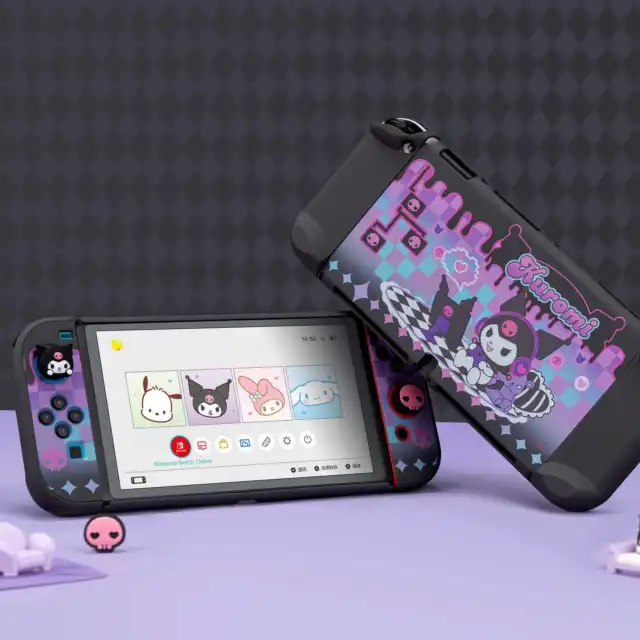 GeekShare & Sanrio Protective Case for Nintendo Switch / OLED Screen Film Kuromi
