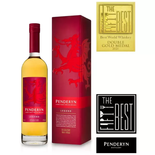 Penderyn Legend Single Malt Welsh Whisky 70cl 3