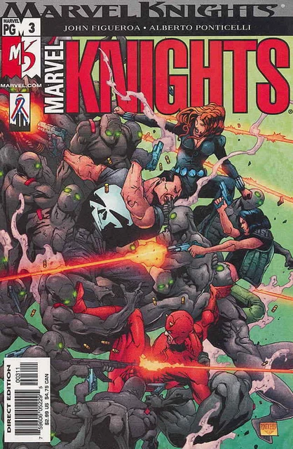 Marvel Knights (Vol. 2) #3 VG; Marvel | low grade - Daredevil Punisher - we comb
