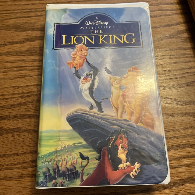 THE LION KING VHS 1995 Disney Masterpiece Collection Vintage EUR 4,68 ...