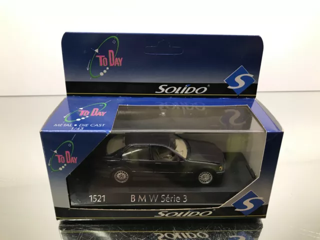 Solido 1521 Bmw E36 325I 3 Series Sedan -Violet Met. 1:43- Good In Box