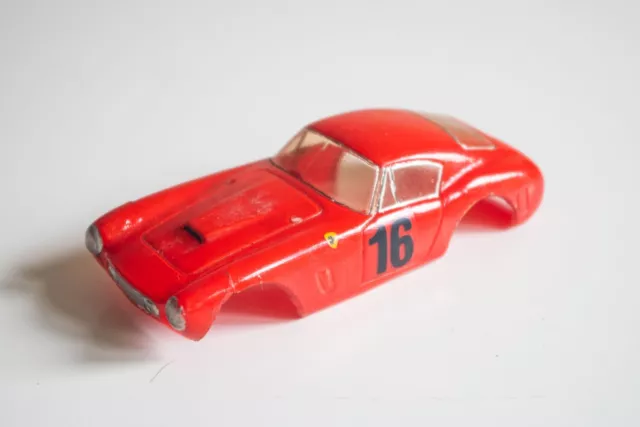 Carcasa carrocería de coche ranura 1:32 Ferrari 250GT SWB Berlinetta plástico/Lexan/Vacuform