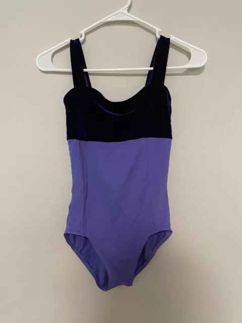 ballet leotard women Size Small Purple Velvet