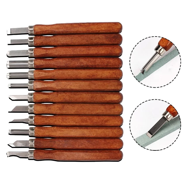 Fycooler Ensemble d'outils de sculpture sur bois Kit d'outils de Fycooler Ensemble d'outils de sculpture sur bois Kit d'outils de