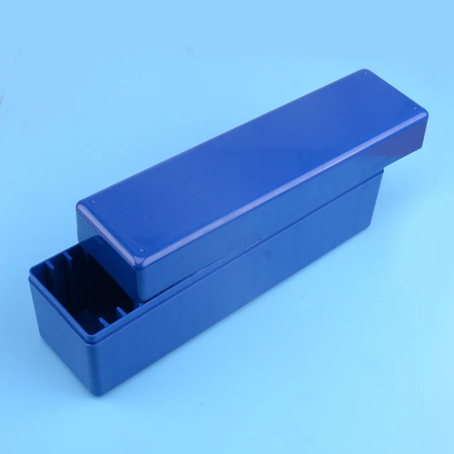 Blue Coin Storage Box Snap Holder 20 Individual Slab Case fit for PCGS NGC GBCA