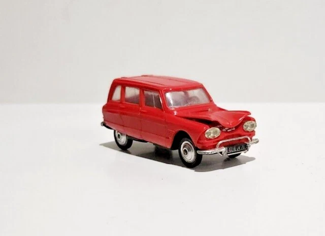 Norev 1:43 - Citroën Ami 6 Break Rouge - Série C N°2 - Boîte Incluse - Occasion