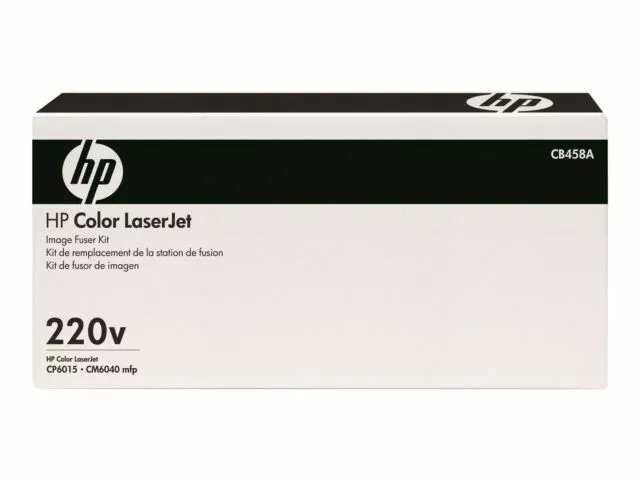 HP GENUINE CB458A Fuser Kit 220V COLOR LASERJET 6015 / CM6040MFP (X1)