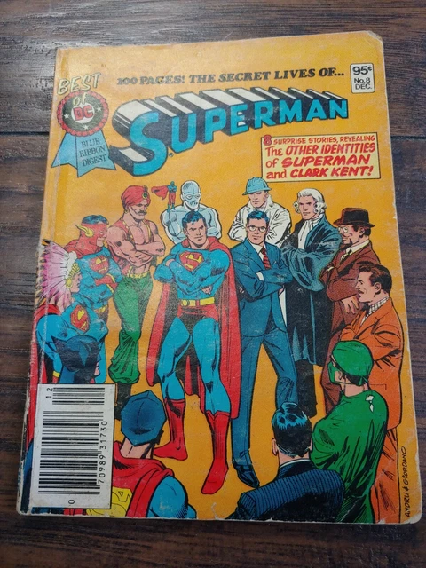 Best Of Dc Blue Ribbon Digest #8, Superman, 1980