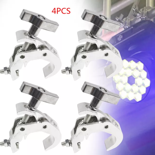 4pcs Stage Lighting Truss Clamp Aluminum Alloy Stage Lamp Hook Disassemble New