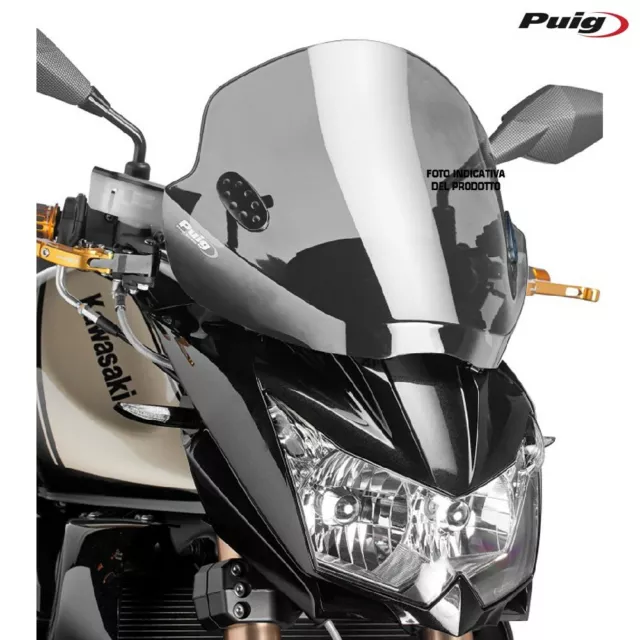 Parabrezza Universale Stream Fume Chiaro Benelli 300 Bn302 Abs E4 2014-2017