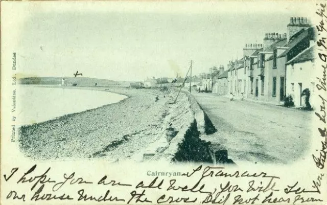 Early Printed Postcard Of Cairnryan, (Near Stranraer), Wigtownshire, Scotland