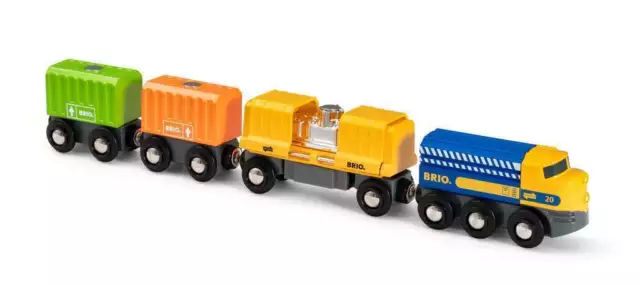 BRIO Güterzug mit drei Waggons 63398200 3