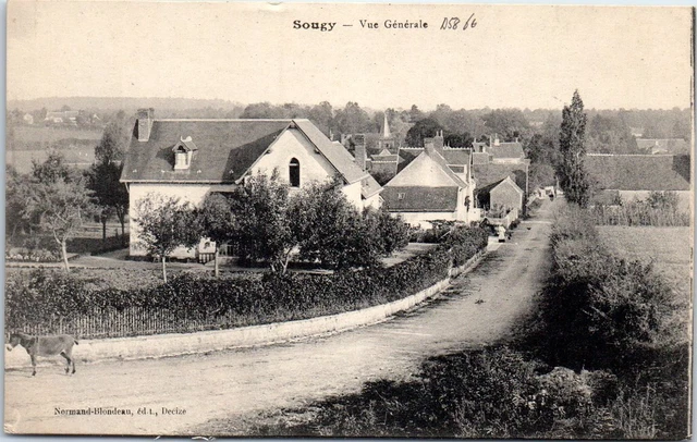 58 SOUGY - vue generale de la commune.