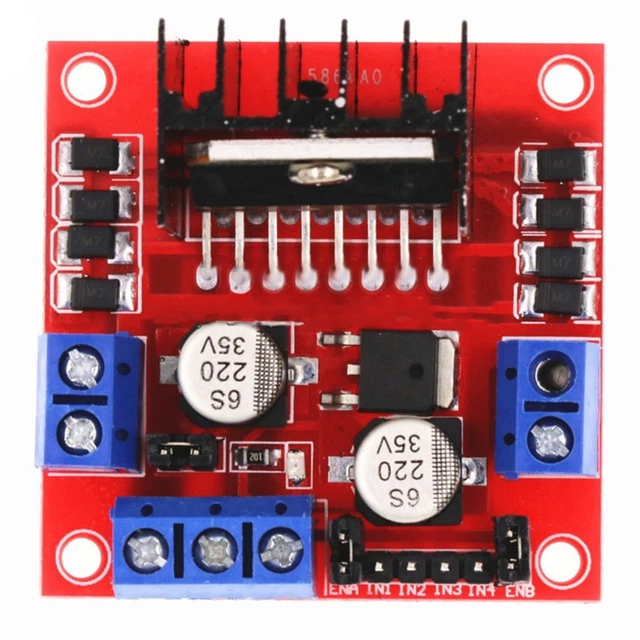 L298N DUAL H Bridge Stepper Motor Driver Board pour Arduino robuste et ...