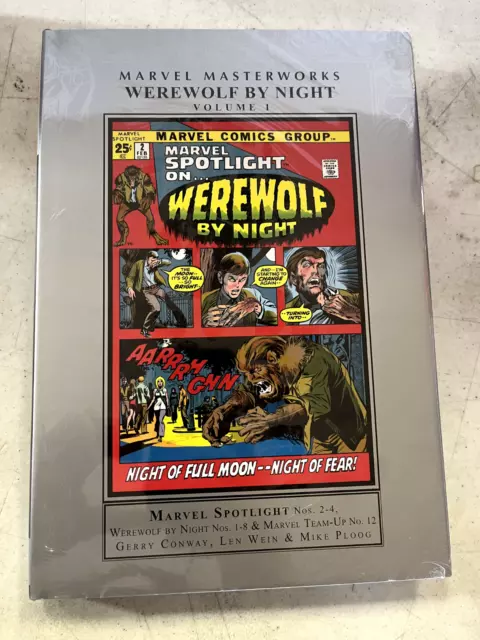 Werewolf By Night Marvel Masterworks Vol 1 New Marvel Comics HC Sealed - NEW