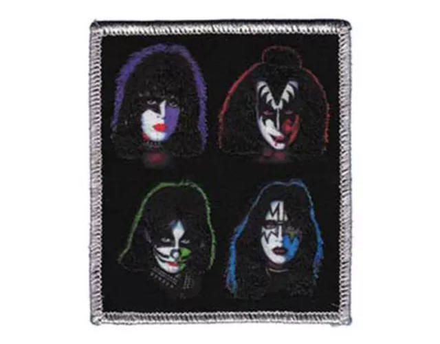 KISS Patch Toppa Faces OFFICIAL MERCHANDISE ULTRARARE!!!