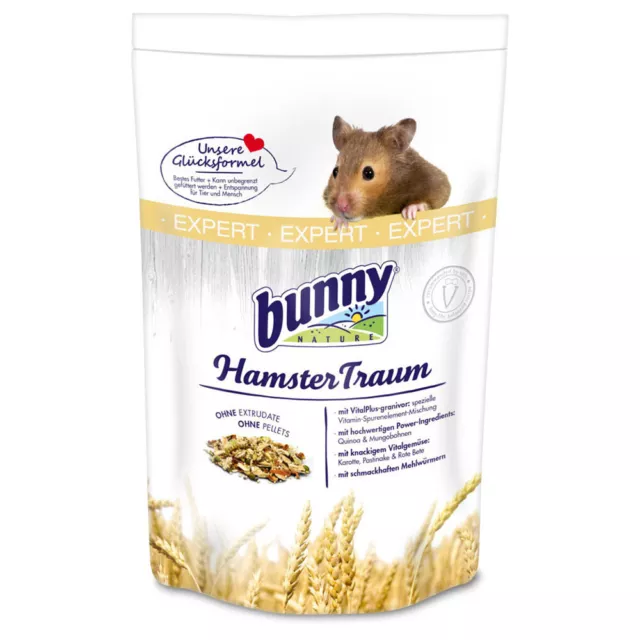 Bunny Nature HamsterTraum Expert 500 g, NUOVO