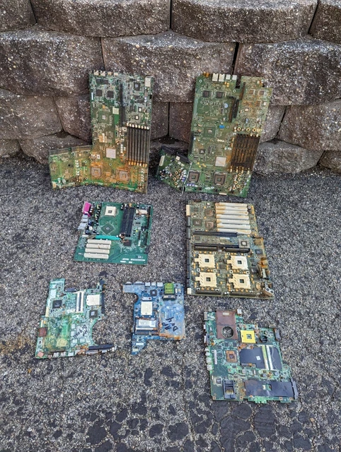Scrap Gold Recovery Computer Boards servers mother multi socjet finger cards Scrap Gold Recovery Computer Boards servers mother multi socjet finger cards