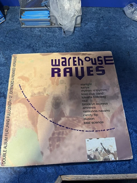 WAREHOUSE RAVES, 1989, Double Lp, Rumour Records, House £6.50 - PicClick UK