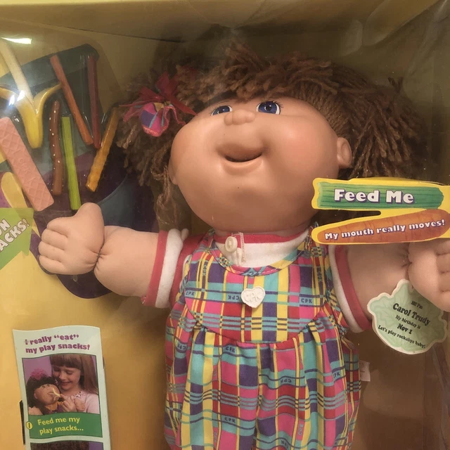 Vintage Rare Cabbage Patch Kids Doll 1995 In Box “Carol Trudy” Birth Certificate
