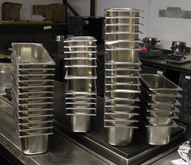 Set of 10 Heavy Duty Gelato Pans